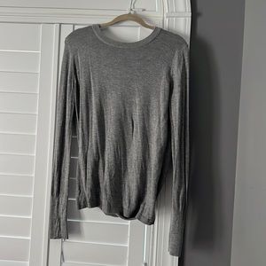 Lululemon open back sweater